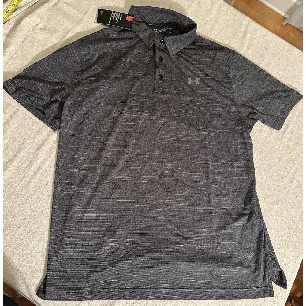 NEW Under Armour Men’s Polo Shirt Loose Fit X Large Tall Heat Gear Golf Leisure